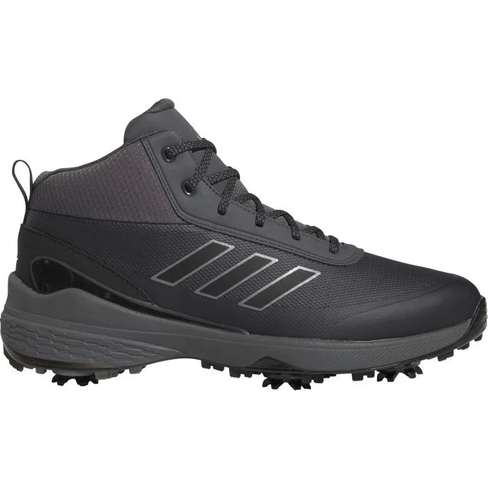 adidas ZG23 Rain.RDY Golf Shoes - Grey Six/Iron Metallic/Core Black - 10
