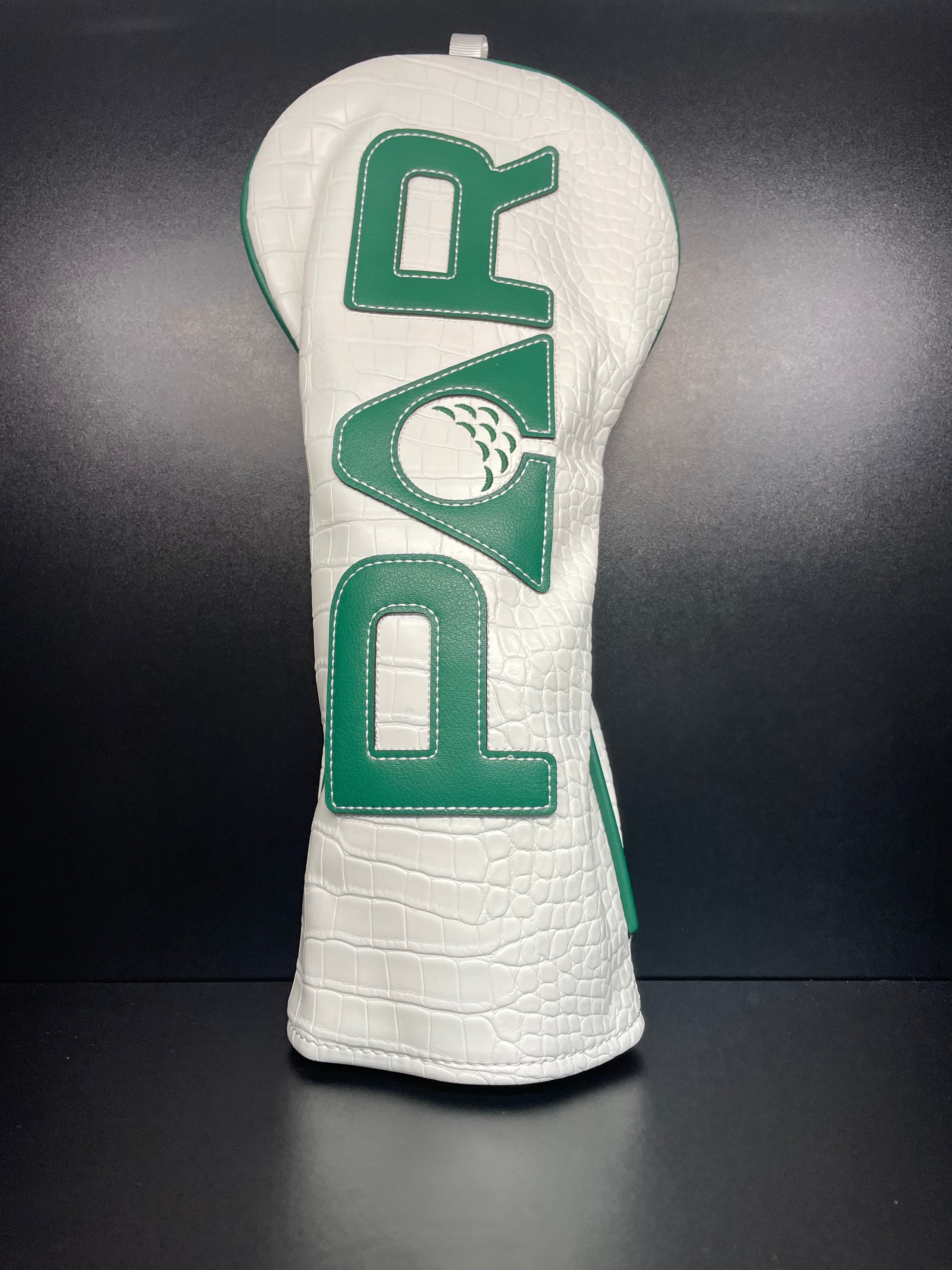 Alligator Print Par Headcover | Stylish Golf Club Protection display picture 1