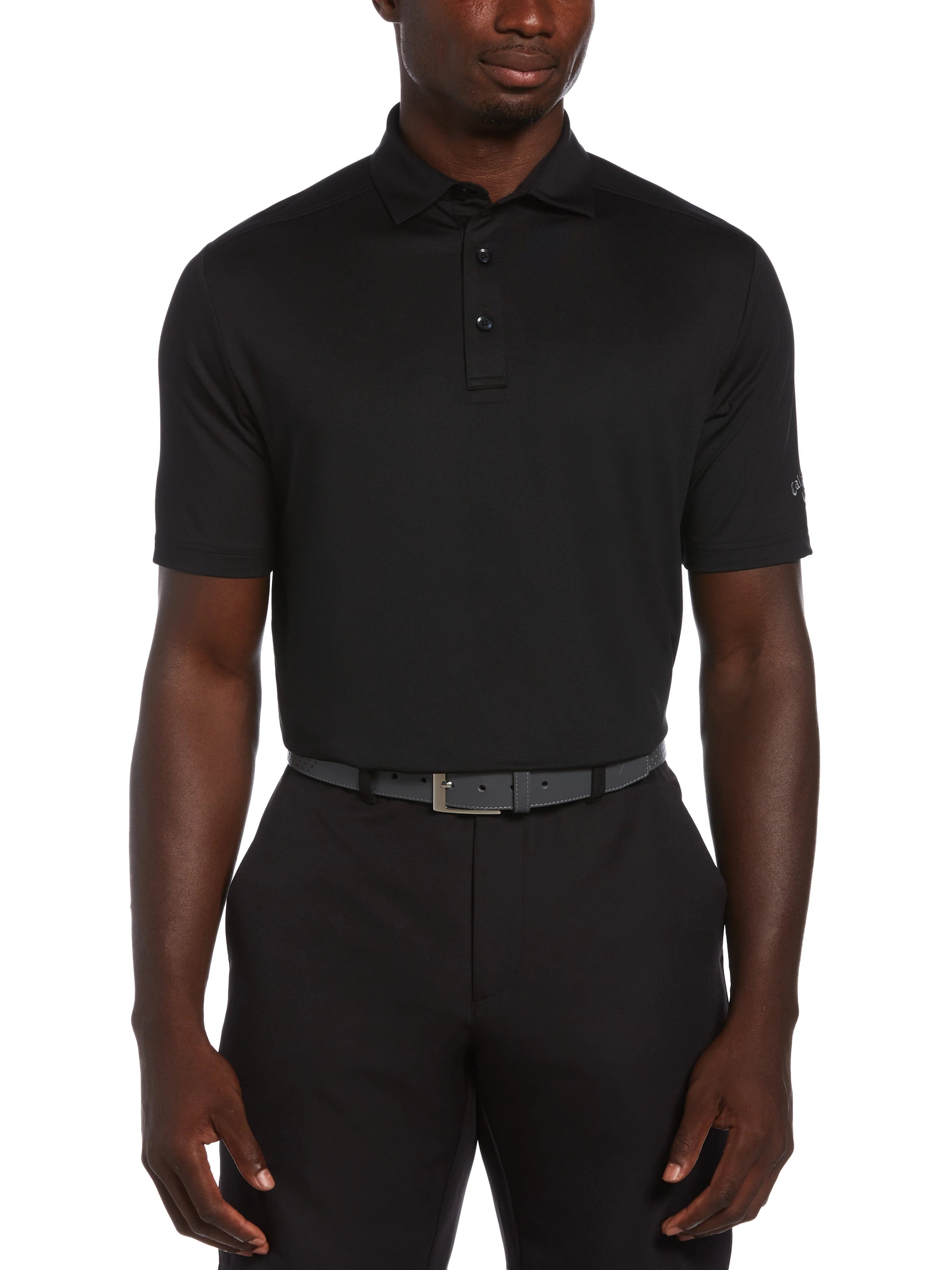 Callaway Mens Cooling Micro Hex Golf Polo | ParWest Golf
