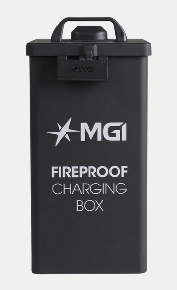 MGI Fireproof Charging Box for Lithium Golf Caddy Batteries | ParWest