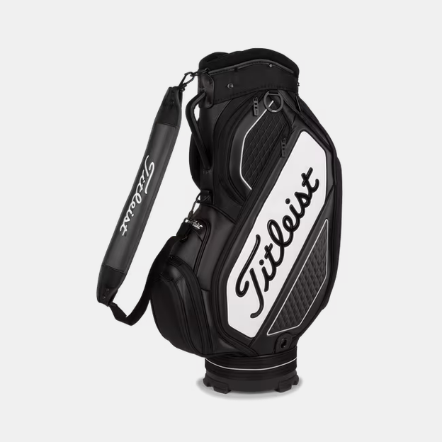 寶BDD-157 Titleist 黒と白のゴルフバッグ4.7㎏ 内口径2.5㎝ Titleist Mid-Size Bag | Tax-Free | ParWest Golf