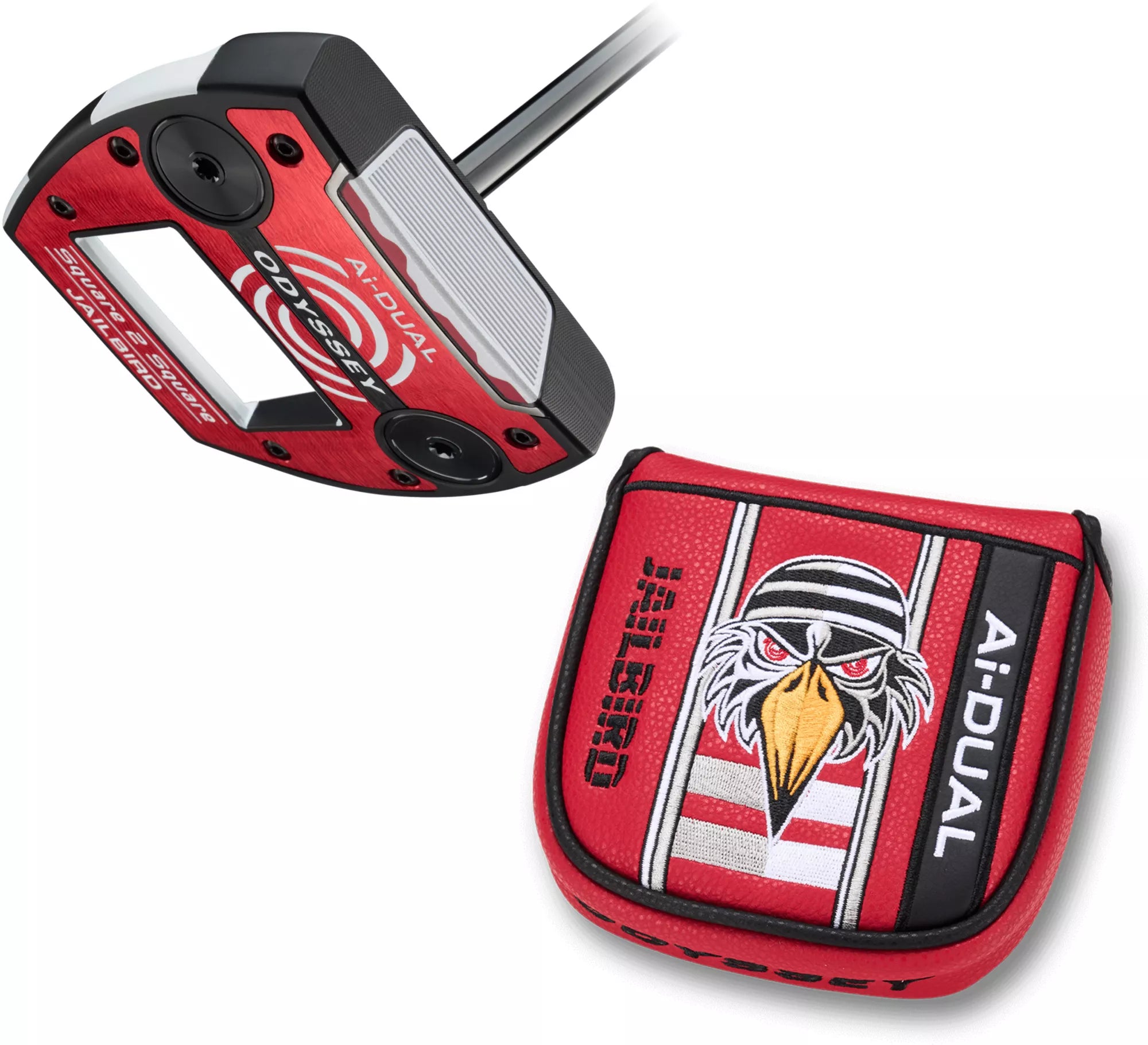オデッセイAI-DUAL square2square JAILBIRD Odyssey Ai-DUAL Jailbird Putter: Precision & Stability Redefined