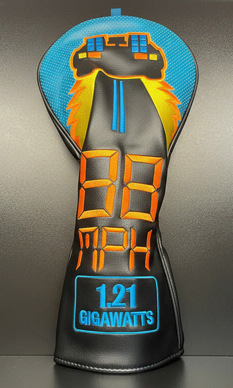 DeLorean Golf Headcover | Retro Novelty Driver Cover | ParWest Golf