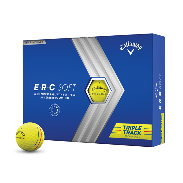 E•R•C Soft Golf Balls Triple Track