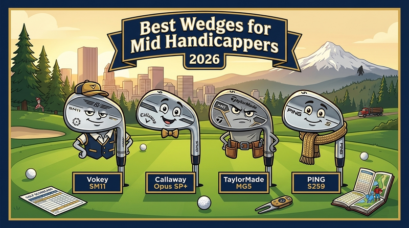 Best Wedges for Mid Handicappers in 2026: Honest Picks from a Portland Fitter