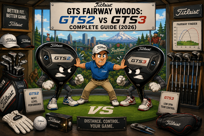 Titleist GTS3 fairway wood at ParWest Golf
