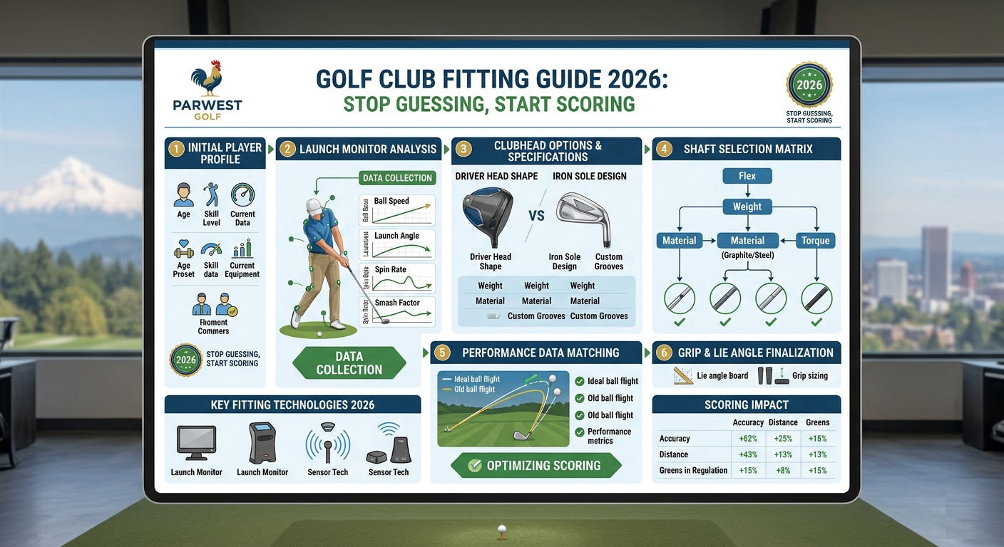 Golf Club Racking Golf Club Fitting Guide 2026 | ParWest Golf Portland