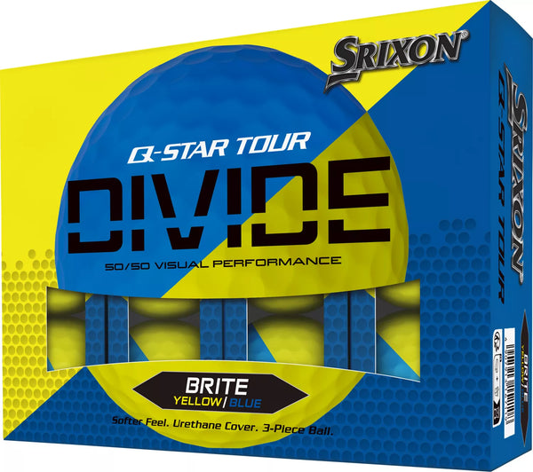 Srixon 2024 Q-STAR Tour Divide 2 Golf Balls