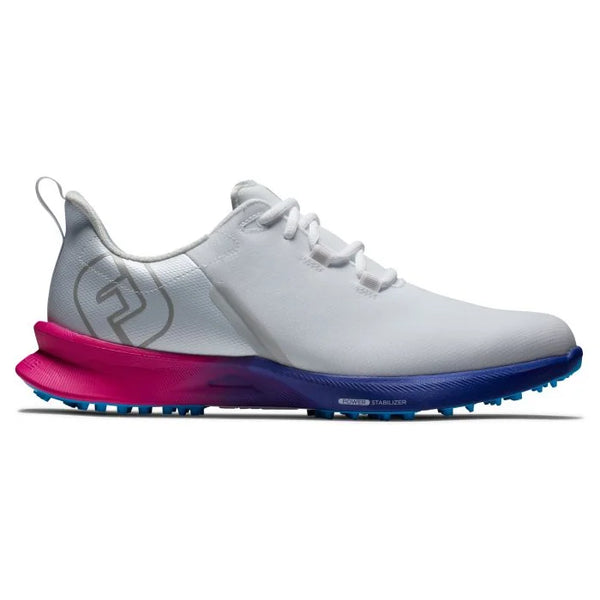 FootJoy Fuel Sport Golf Shoes - White/Pink 55455