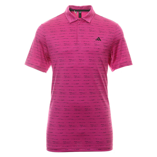 Adidas Golf Stripe Zipper Shirt