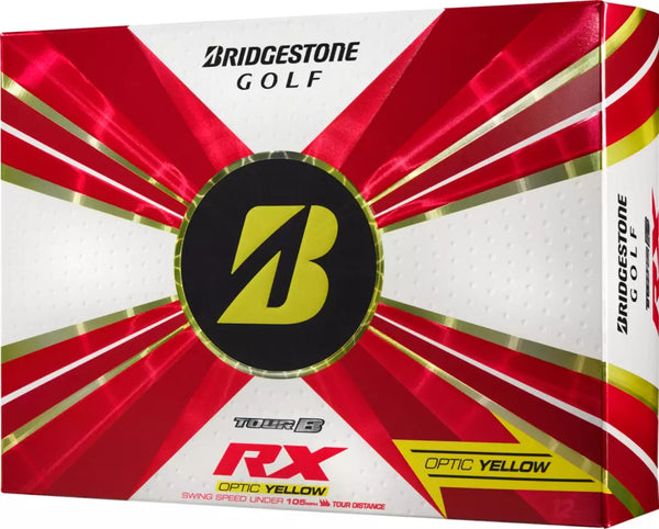Bridgestone 2022 Tour B RX Yellow Golf Balls