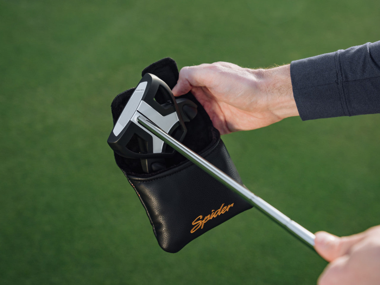 TaylorMade Spider S ロングパター TaylorMade Spider Tour S Black Center Shaft Long Putter