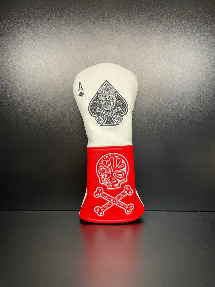 Ace Cross Skull Headcover - ParWestGolf
