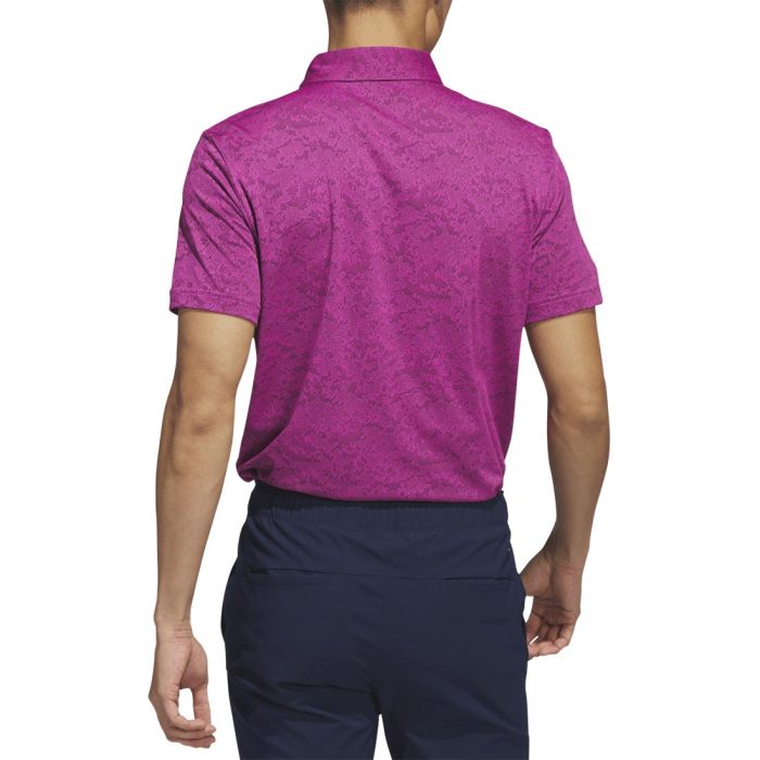 Adidas 23 Textured Jacquard Polo - ParWestGolf