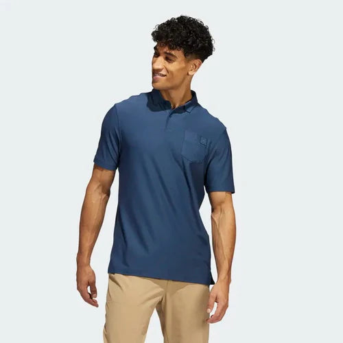 Adidas Go-To Polo Shirt - Blue - ParWestGolf