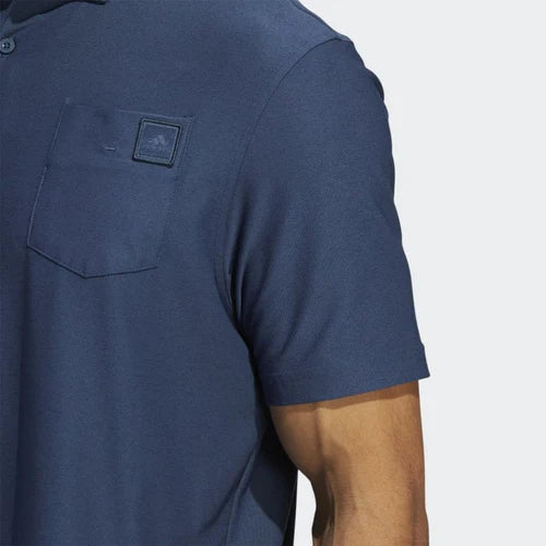 Adidas Go-To Polo Shirt - Blue - ParWestGolf