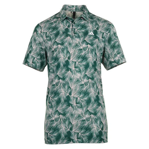Adidas Golf Ultimate365 Mesh Pine Polo - ParWestGolf