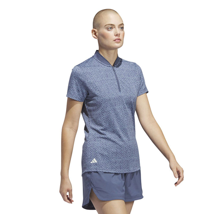 Adidas Ladies Ultimate365 Jacquard Polo - ParWestGolf