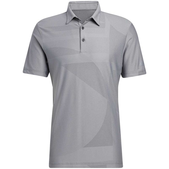 Adidas Shapes Jacquard Polo - ParWestGolf