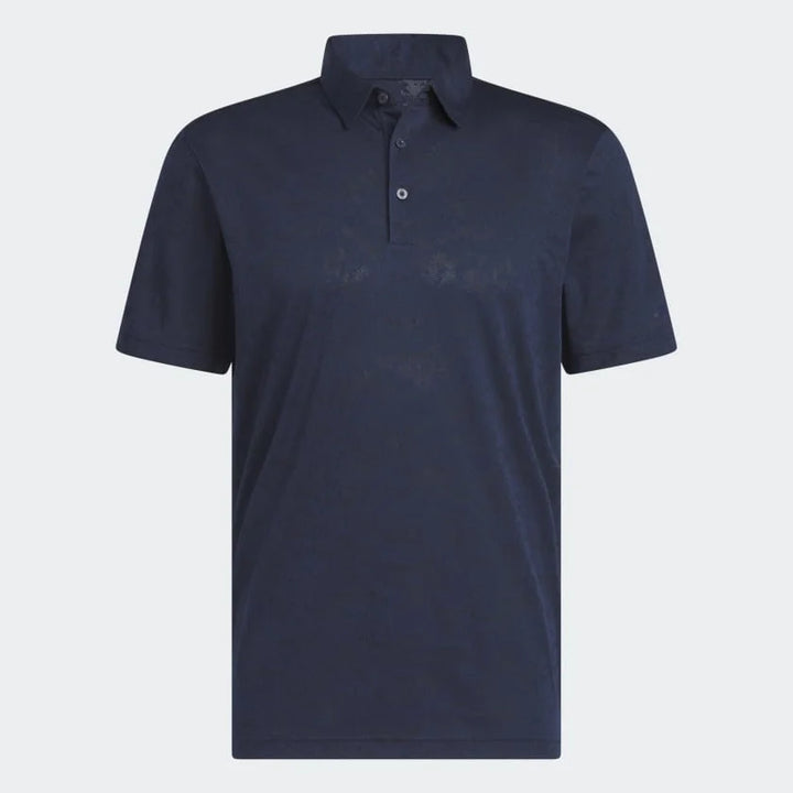 Adidas Textured Jacqaurd Polo Golf Shirt - ParWestGolf