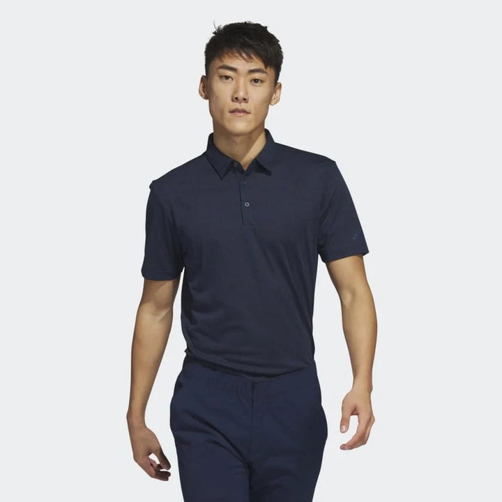 Adidas Textured Jacqaurd Polo Golf Shirt - ParWestGolf