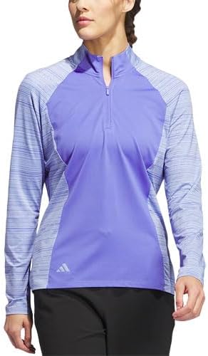 Adidas Women's Standard Ultimate365 Quarter-Zip - ParWestGolf