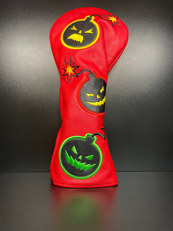 Angry Pumpkin Bomb! Headcover - ParWestGolf