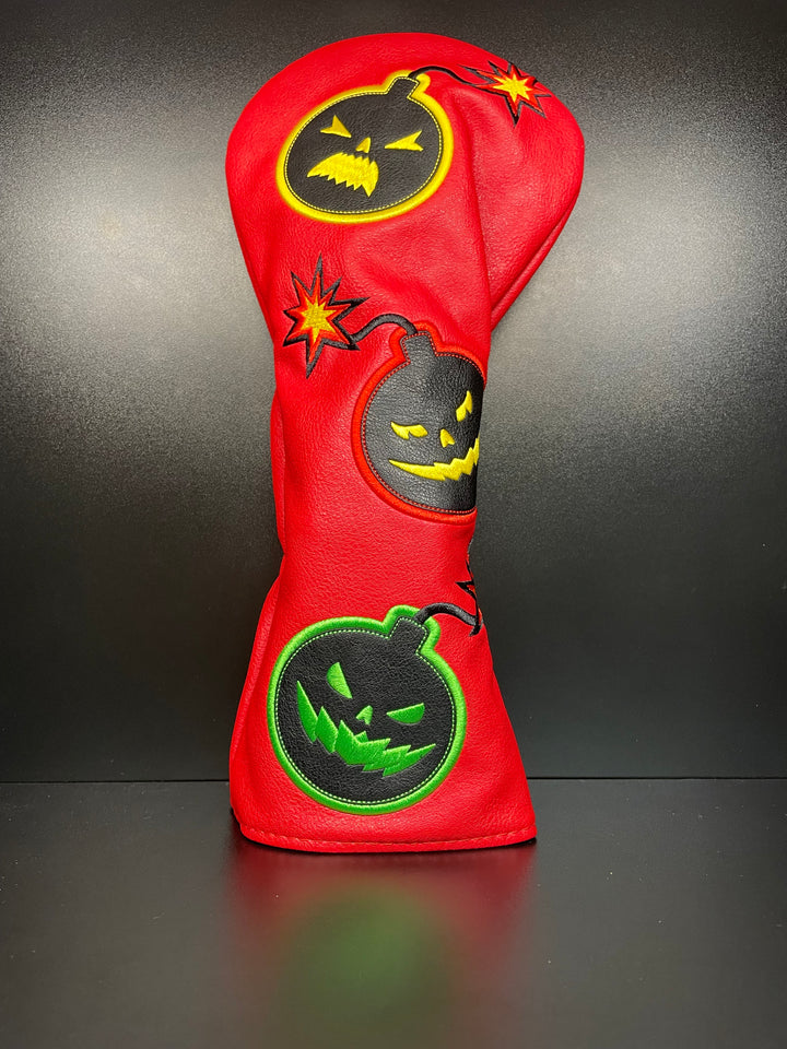 Angry Pumpkin Bomb! Headcover - ParWestGolf