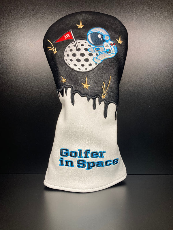 Astronaut Golfer in Space Headcover - ParWestGolf
