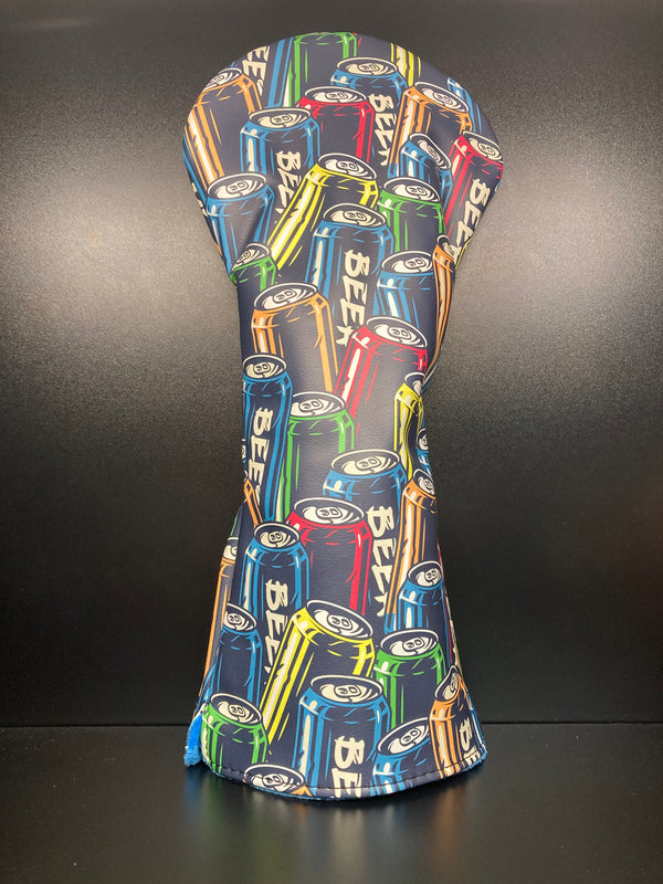 Beer Can Collage Headcover - ParWestGolf