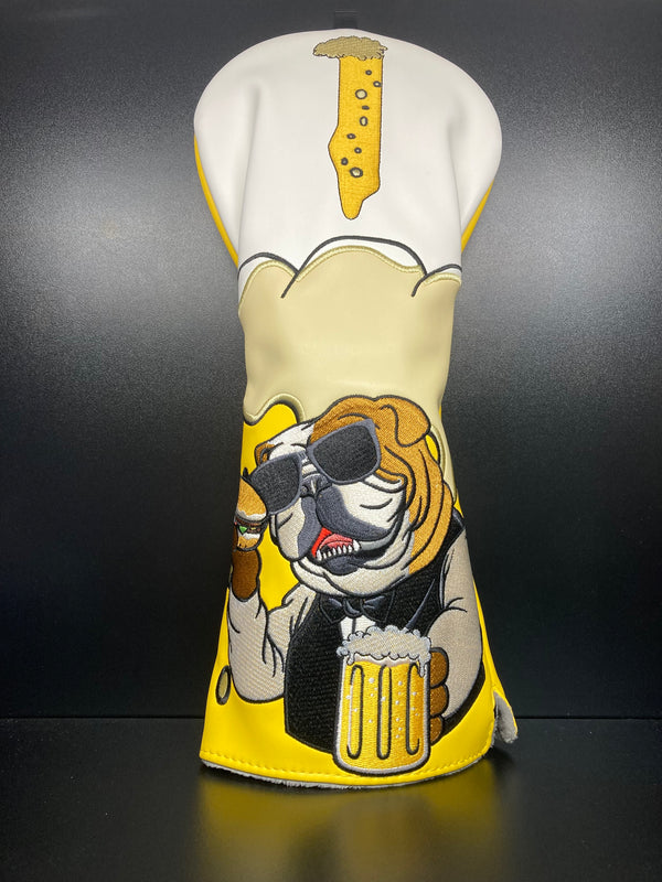 Bulldog Bartender Headcover - ParWestGolf