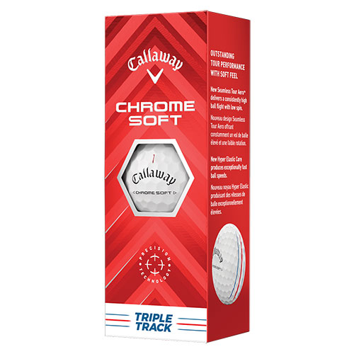 Callaway Chrome Soft 24 Triple Track Golf Balls - ParWestGolf