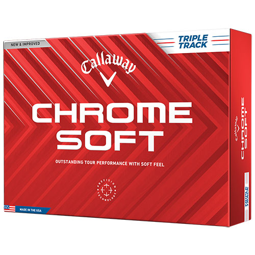 Callaway Chrome Soft 24 Triple Track Golf Balls - ParWestGolf