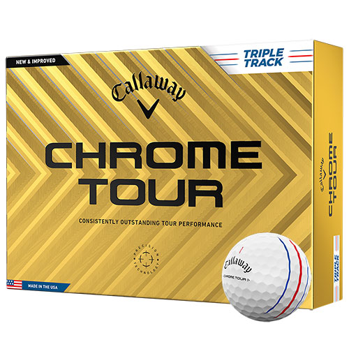 Callaway Chrome Tour 24 Triple Track Golf Ball - ParWestGolf