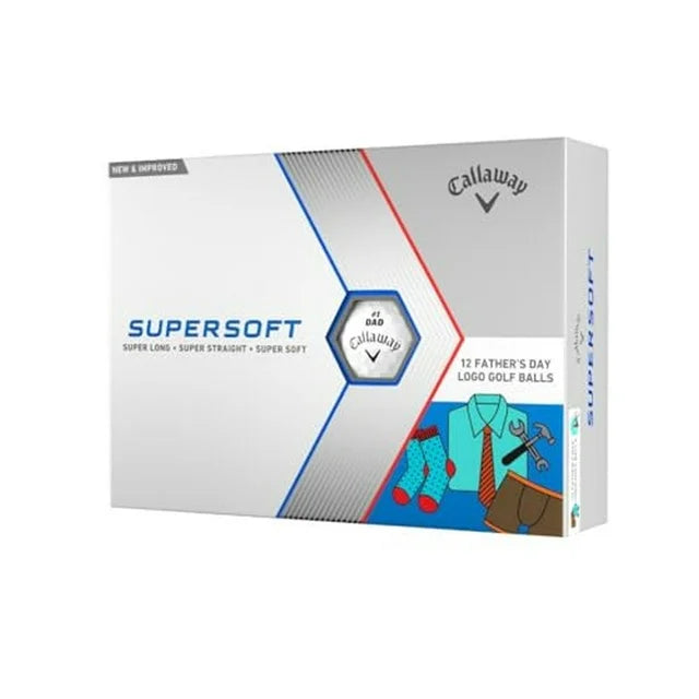 Callaway Supersoft 2024 Golf Balls (Father's Day Logos, 12pk) - ParWestGolf