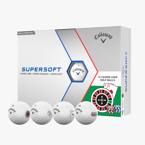 Callaway Supersoft Casino Golf Balls - ParWestGolf