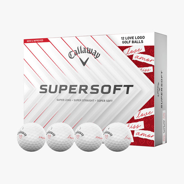 Callaway Supersoft Love - Valentine's Day Golf Balls - ParWestGolf