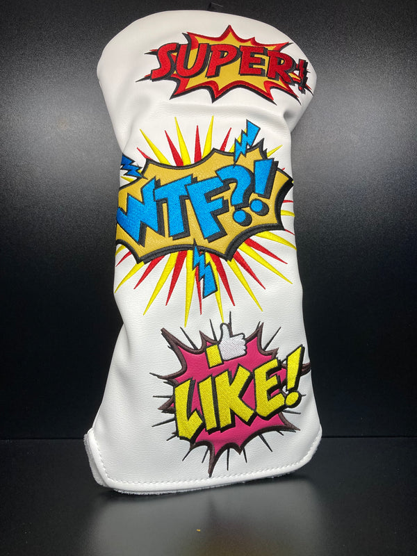 Comic Book Emoji Headcover - ParWestGolf