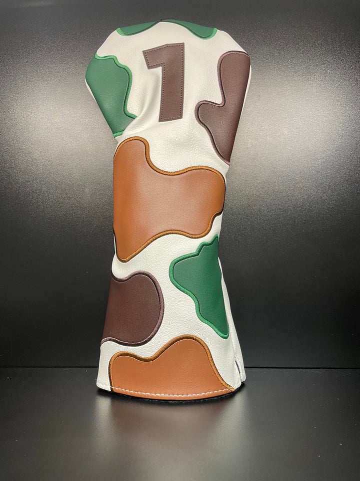 Cow Print Camo Headcover - ParWestGolf