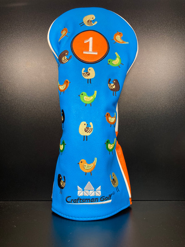 Bird Flock Monogram Headcover