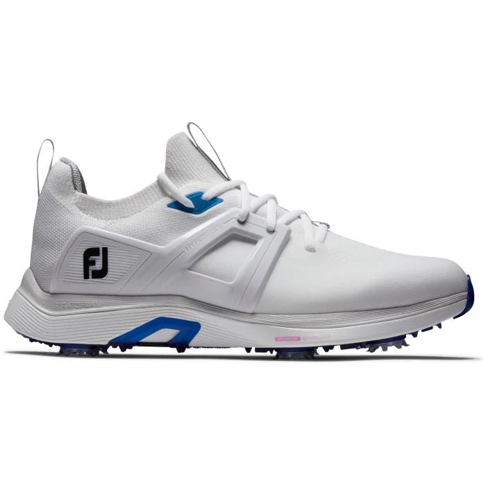 FootJoy HyperFlex Golf Shoes - White/Blue 51118 - ParWestGolf