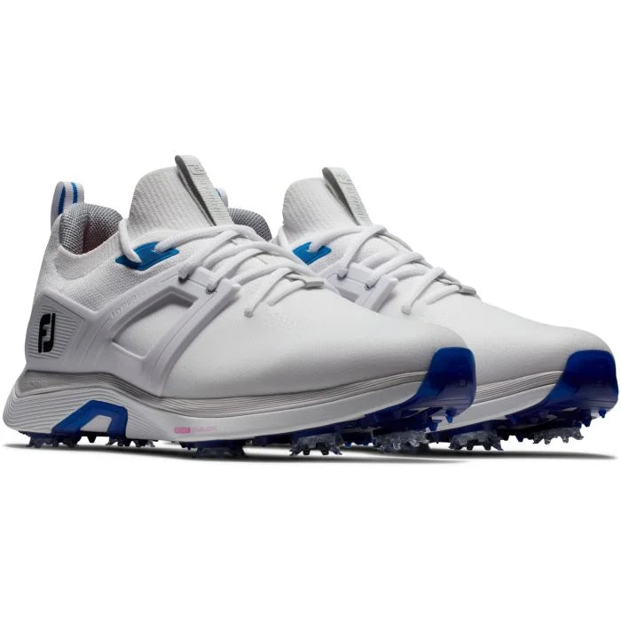 FootJoy HyperFlex Golf Shoes - White/Blue 51118 - ParWestGolf
