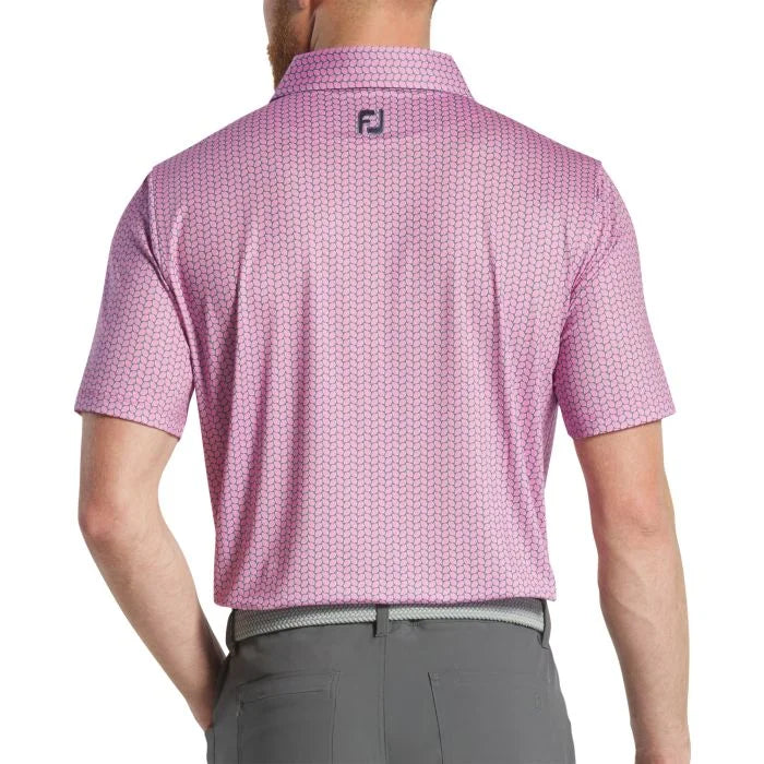 FootJoy Leaf Print Lisle Golf Polo - ParWestGolf