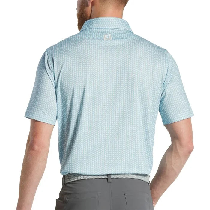 FootJoy Leaf Print Lisle Golf Polo - ParWestGolf