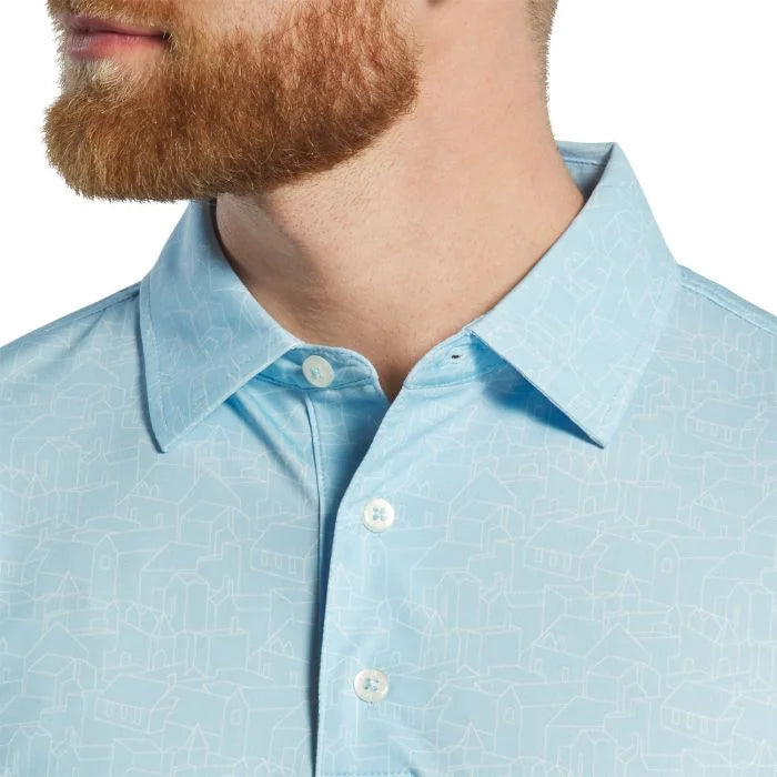FootJoy Scottish Town Lisle Golf Polo - ParWestGolf