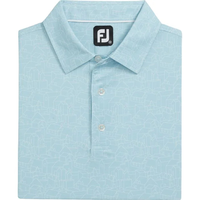 FootJoy Scottish Town Lisle Golf Polo - ParWestGolf