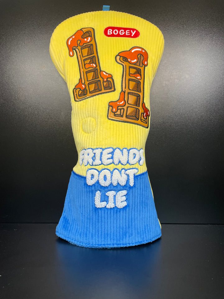 Friends Don't Lie Waffle Headcover - ParWestGolf