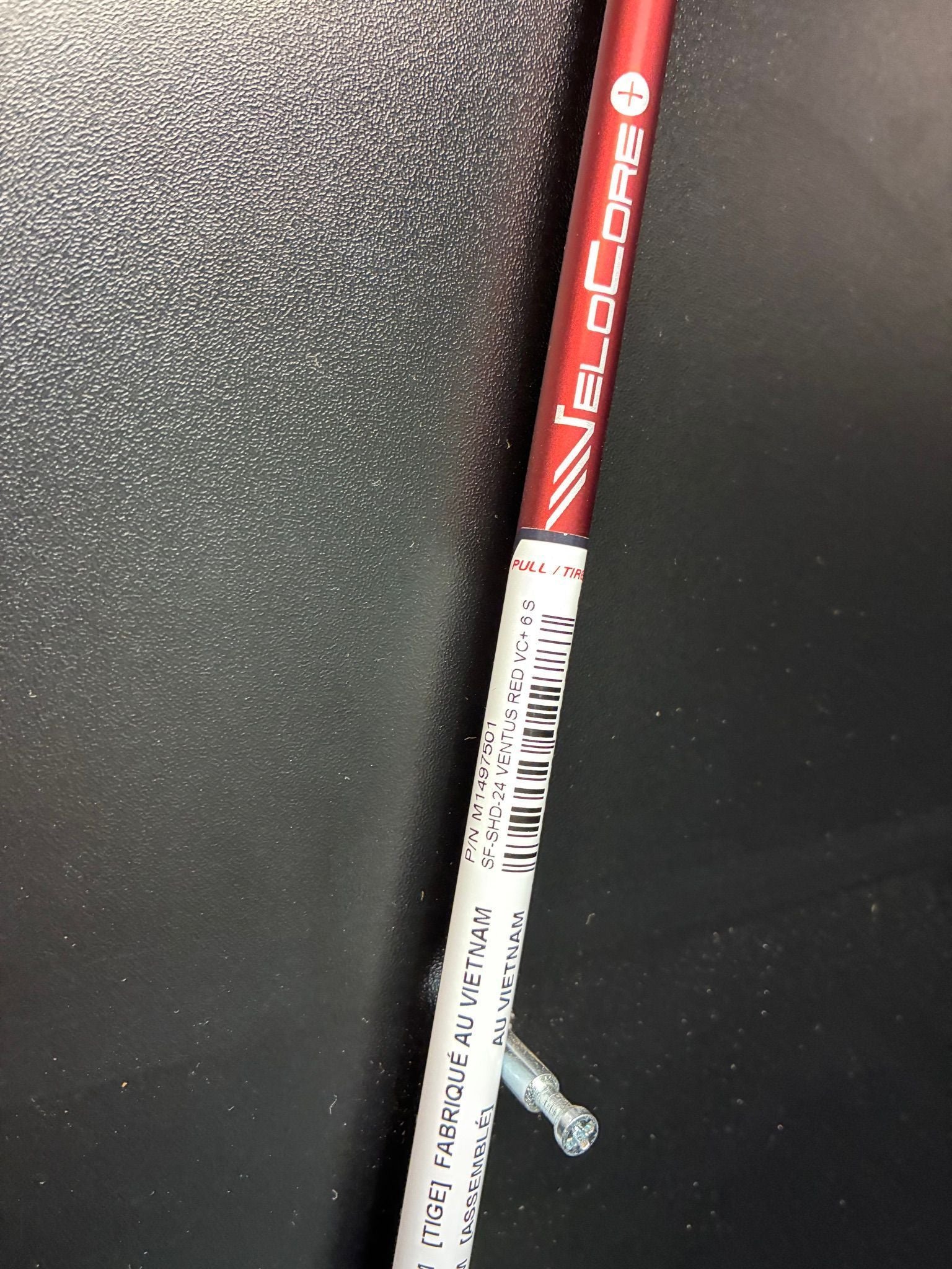 Fujikura Ventus Red Velocore+ Driver Shaft 6S- Demo Shaft