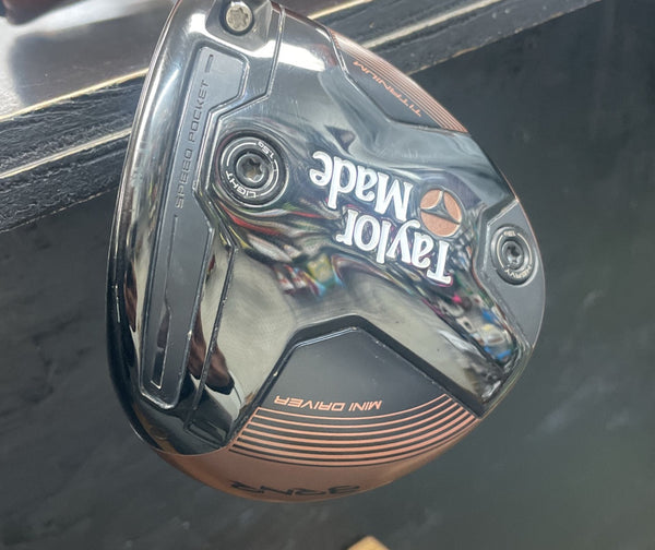 TaylorMade-BRNR-Copper-Mini-Driver-13.5*-Degree-Right-Hand-Head Only-w/Headcover