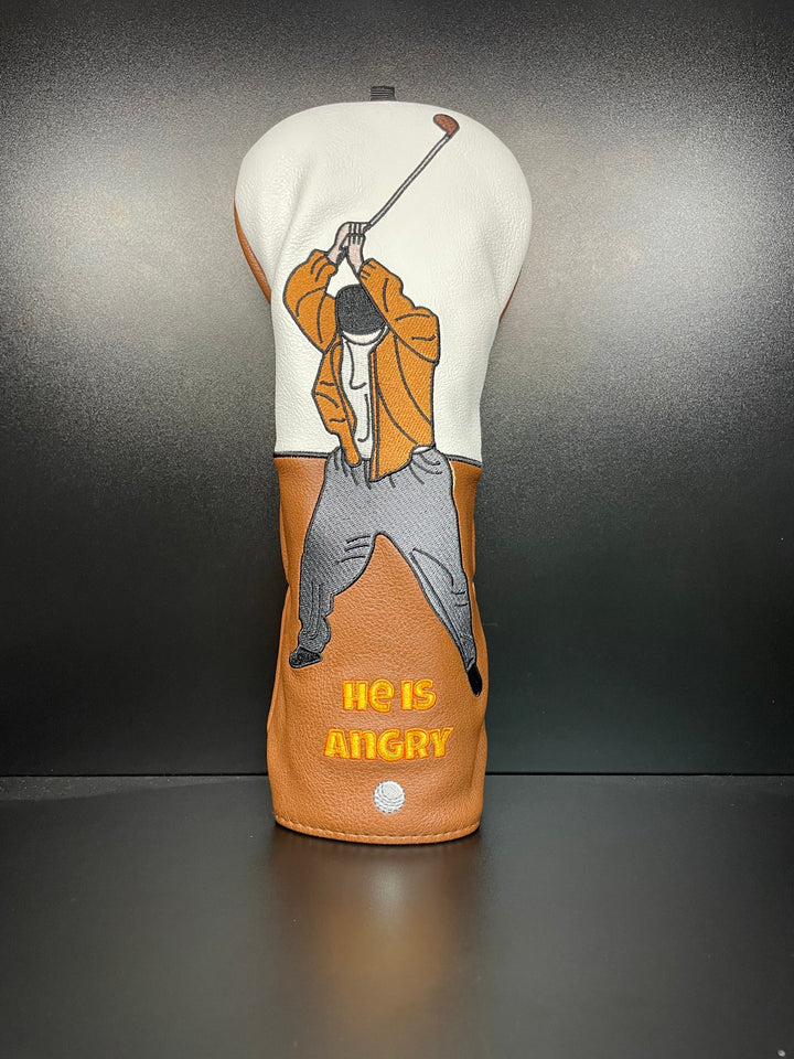 Happy Gilmore HE IS ANGRY! Headcover - ParWestGolf